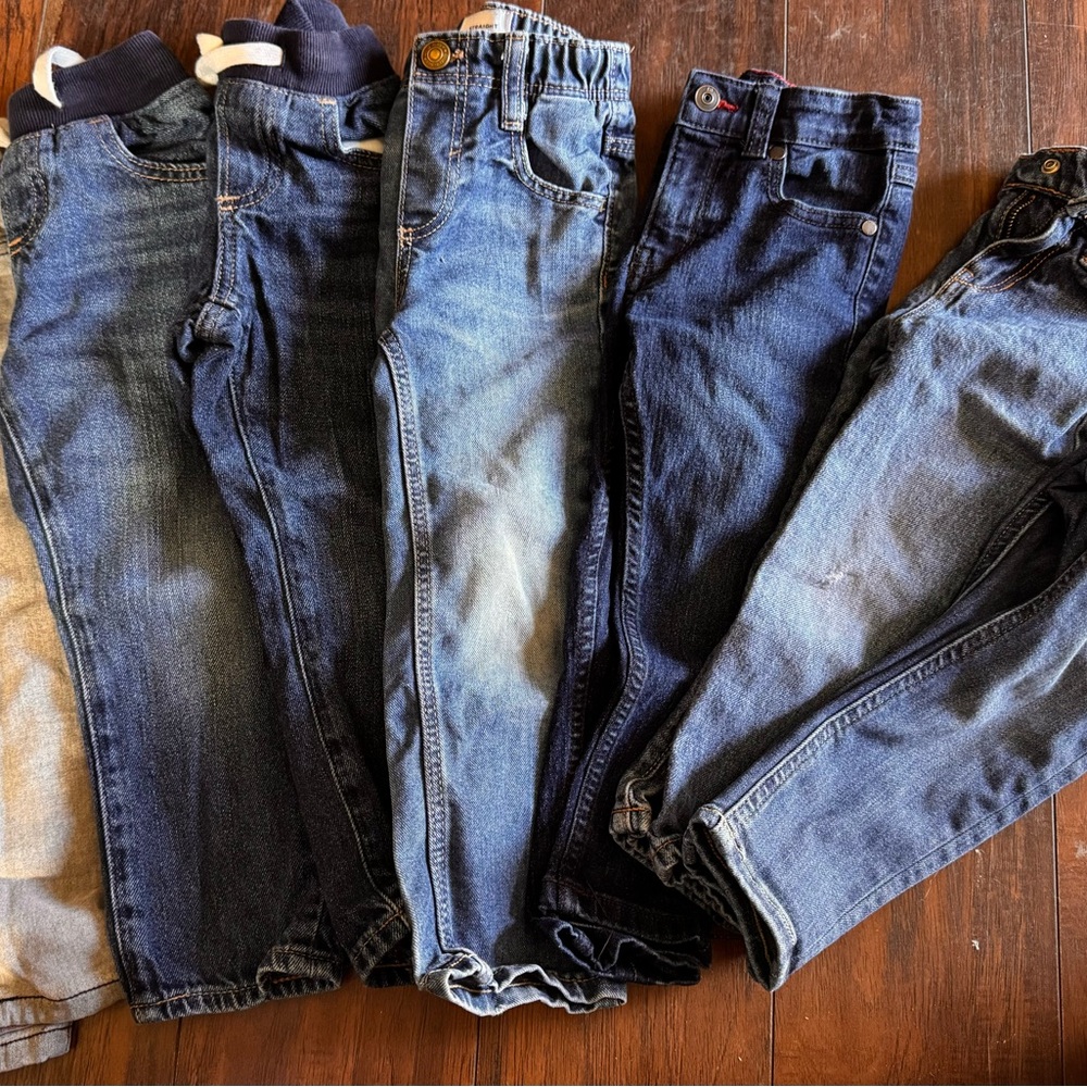 GAP Blue and Black Denim Jeans Collection